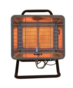 RISCALDATORE A GAS LIBERO POSIZIONAMENTO QLIMA "FGHX145" NERO 3500 W